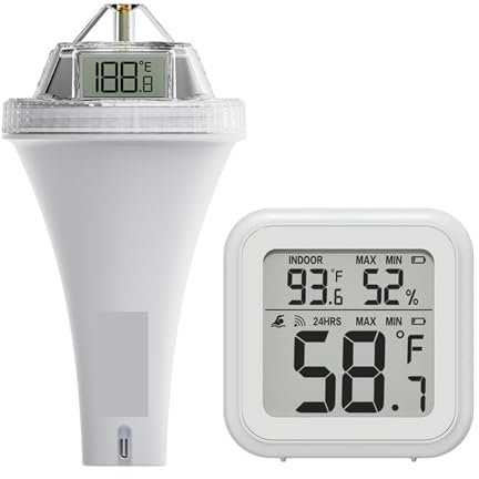 Wasserthermometer, Smart Pool Thermometer for Smart Thermometer Realize Fernbedienung verbindet