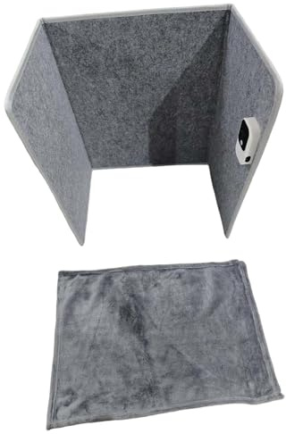 LeeQinersw Chauffe-jambes, chauffe-pieds sous le bureau, chauffage d'appoint portable pour dortoir ou bureau