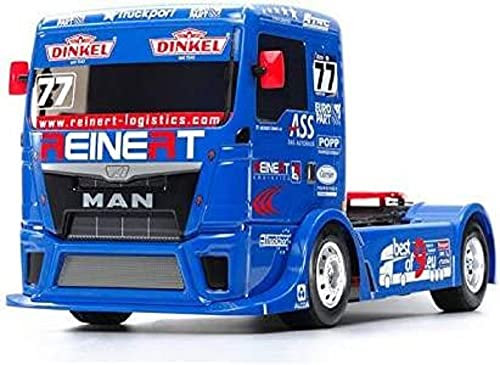 Tamiya 58642 - 1:14 RC Team Reinert Rac. Man TGS TT-01E Fahrzeug, Blau