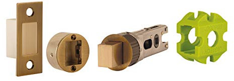 Jigtech JTL4523 Smart Bathroom Bolt, Antique Brass