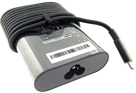 Dell 65w USB-C Type-C AC Power Adapter Charger + 2 Pin Power Cable 2YK0F M1WCF