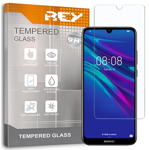 Verre Trempé pour Huawei Y6 2019 - Y6 Pro 2019 - Honor Play 8A - Enjoy 9E, Protecteur d'écran qualité supérieure