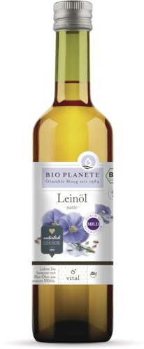Bio Planete Leinöl nativ 3D-Filtration (1 x 0,50 l)