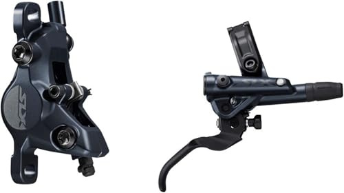 SHIMANO SLX M7100 M7120 - Freno a disco e leva - idraulico, post-montaggio, 2 pistoni, nero
