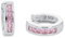 Amor Creolen Damen, onesize, Silber, Kommt in Geschenk Box