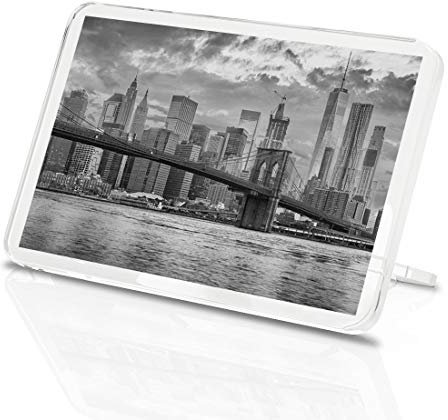 1 x Fridge Magnet - New York Sunset Brooklyn Bridge #37780