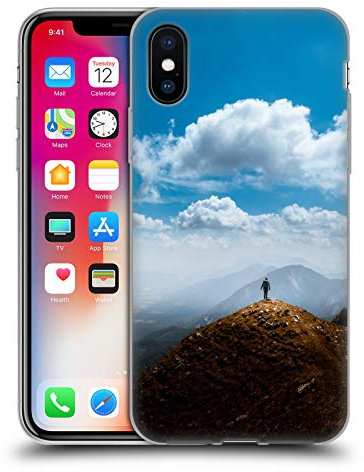 Head Case Designs Offizielle Patrik Lovrin Neue Höhen erkunden Wanderlust Gel Handyhülle Hülle [Militärischer Schutzgrad] Kompatibel mit Apple iPhone X/iPhone XS