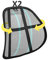 HIBRON SMAMS Respaldo Lumbar para Silla de Oficina o Coche Con Malla Super Tensa, Corrige la Postura y Alivia el Dolor Lumbar x2