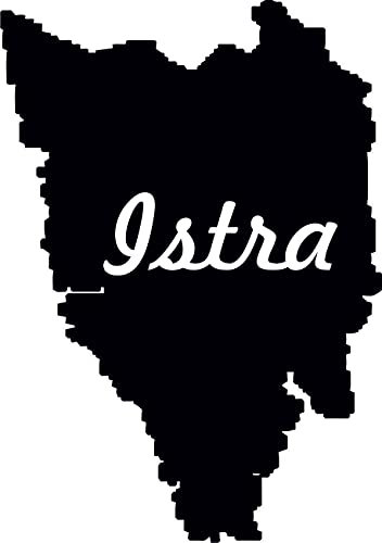 Stickerpalast 2X Auto Aufkleber ISTRIEN Kroatische Gespanschaft Kroatien | 11 cm konturgeschnitten