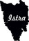 Stickerpalast 2X Auto Aufkleber ISTRIEN Kroatische Gespanschaft Kroatien | 11 cm konturgeschnitten