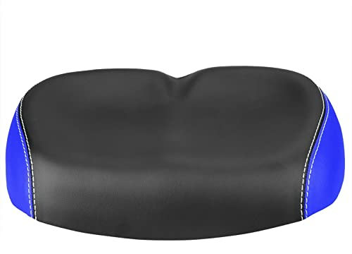 Extra weicher ergonomischer Gel Fahrradsattel, Damen u Herren Touring Cityradsattel Nasenloser Sattel Fahrrad Fahrradsattel Breiter großer weicher stoßfester Komfortpolstersitz