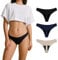 SHARICCA Perioden Unterwäsche Thongs Unterhosen Absorbierend Menstruation Sporty Unterwäsche für die Mädchen Periode 3er Pack (Mehrfarbig-03, S)