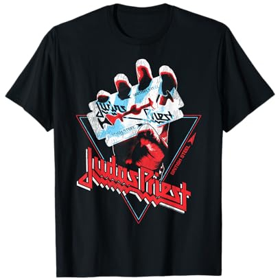 Judas Priest British Steel Graphic Picture Maglietta