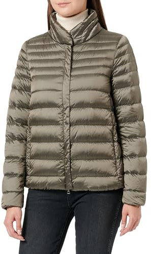 Geox W Jaysen Mid Jkt, Piumino Donna, Bright Cement, 42