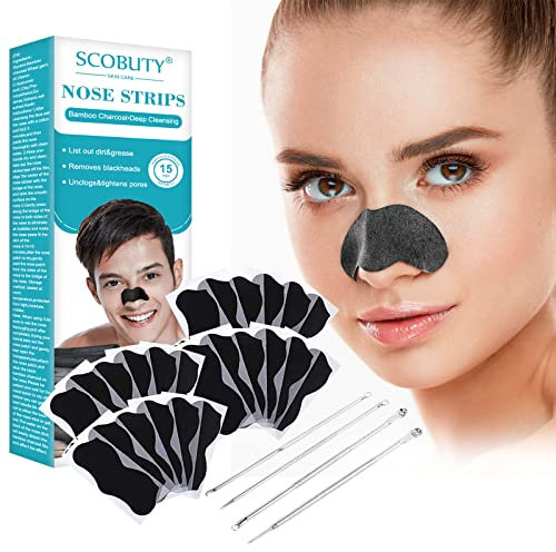 Nosestripes Blackheads,Nosestripes Mitesser,Nasenstrips,Anti Mitesser Nasenstrips,Mitesser-Streifen,Clearing Up Strips,Pore Strips for Blackheads,Tiefenreinigende Porenstreifen,25 Stück