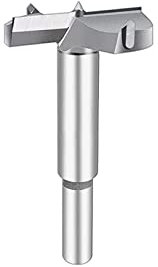 Aoktorkit 80mm Forstner Drill Bit, 1pc, Tungsten Steel, Wood Boring Bit, Round Shank, 2 Flutes, Centre Point, Spiral Flute, High Speed Steel Finish, Drill Bits