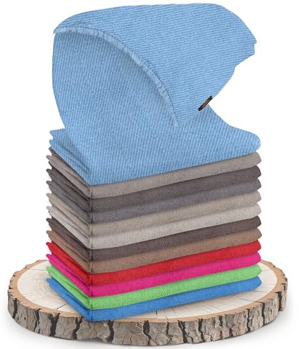 yanopurna Kaschmir Schal – aus 100% Kaschmirwolle, 68x190 cm, Cashmere Schal in unifarben, handgewebt aus Nepal, Unisex, Handwäsche