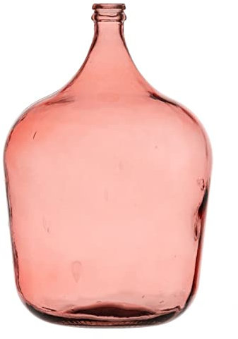 Garrafa Decorativa 36,5 x 36,5 x 56 cm Rosa vidrio reciclado