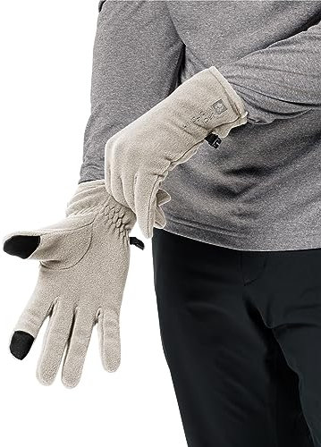 Jack Wolfskin Unisex REAL Stuff Glove Handschuh, Dove, XS