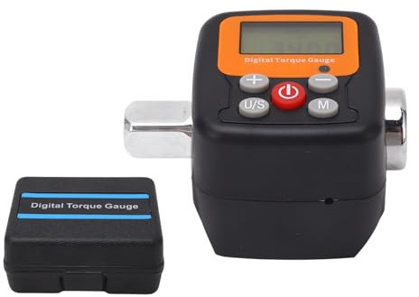 Digitales Torsionsmessgerät 1/2 10,2-340 Nm Messgerät mit Hintergrundbeleuchtung für Ratschenschlüssel und Andere Werkzeuge mit Aufbewahrungsbox