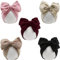 DRESHOW Babymütze Baby Turban Mütze Brötchen Knoten Kleinkinder Infant Beanie Mütze Baby Mädchen Jungen Weiche Kleinkind Mütze 5 Stück