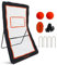 SUPERIORNET Lacrosse Rebounder, Volleyball-Trainingsgerät, 1,2 x 2,1 m, mit 2 Lacrosse-Bällen für Hinterhofübungen