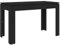 HETFTJN Lounge Tisch Outdoor Stehtisch Outdoor Kitchen Table Beistelltisch Hoch - Esstisch Schwarz 120x60x76 cm Holzwerkstoff für Balkon Campingplatz Küche Party