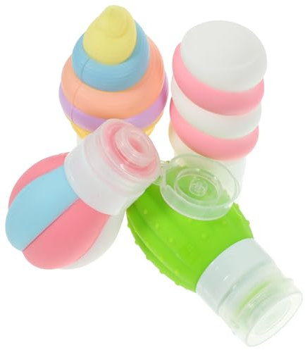PRETYZOOM Botellas Exprimibles Para Salsas y Condimentos Mini Botellas Para Cocina y Loncheras