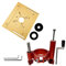 High-precision router table lift system for woodworking with adjustable height and quick release mechanism of S 8-2