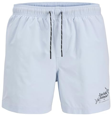JACK & JONES Herren Swim Shorts Maui Star,Skyway,XXL