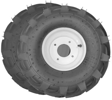 Bricoferr Par de ruedas para motoazada 19x7-8