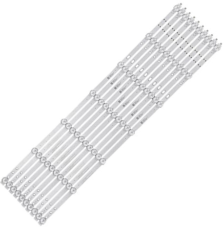 10 Stück/Set LED-Streifen für 70-Zoll-Fernseher ONN 100012588 MI L70M7-EA LED70D07-ZC42AG-05D 7S1P 30370007207D