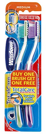 Wisdom Total Care Medium - Twin Pack