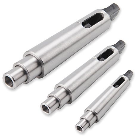 JUEYAN 3X Reduzierhülsen Morsekegel Verlängerungshülsen MK5 MK4 MK3 MK2 MK1 Erweiterungshülsen