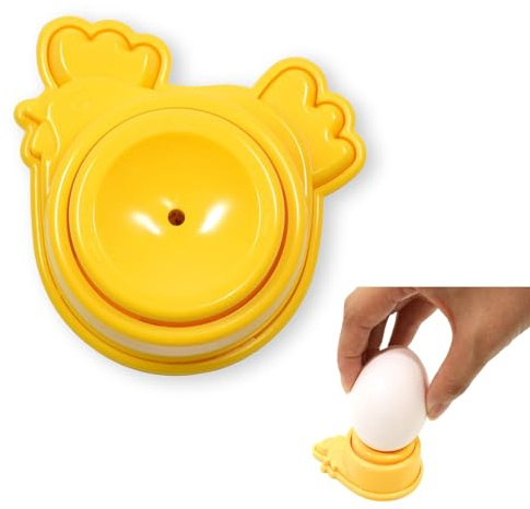 Egg Piercer for Hard Boiled Eggs Prep, Prevents Shell Cracking, Seki Japan