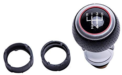 SFONIA Coche Pomo Palanca de Cambios Stick Head Shifter A3 A4 A5 A6 B6 B7 B8 S4 8K 8T Q5 8R 2007-2015(R135 24)