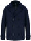 Tokyo Laundry Men's Uxmal Double Breasted Pea Coat with Funnel Neck Insert - Navy - XL