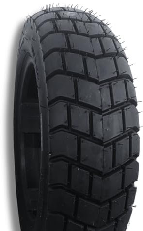 Pneumatico 100/90-10 UNION + CUSCINETTI Compatibile per Ape 50 Moto Scooter TASSELLATO Rinforzato 8PR Gomma 61L COPERTONE TUBELESS