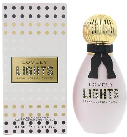 Sarah Jessica Parker Lovely Lights Eau de Parfum für Frauen 30 ml Spray, blumiges Damenparfüm, Eau de Parfum für Frauen, Damenparfüms – Original SJP Parfüm