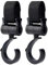 2 Pack Buggy Clips, Stroller Pram Hooks, Baby Bag Clips, 360 Degree Swivel Baby Pushchair Hooks, Clip Your Handbag Shopping or Baby Change Bag Safely on Your Pushchair or Stroller, Universal Fit