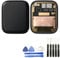 Visiodirect Ecran Complet Compatible avec Apple Watch Serie 7 45 mm 1,9 vitre Tactile + écran LCD + Kit Outils