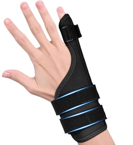EDNYZAKRN Kleine Finger Schiene, Trigger Finger Schienen für kleine Finger, Pinky Brace Handgelenk Unterstützung für Karpaltunnel Arthritis Tendonitis