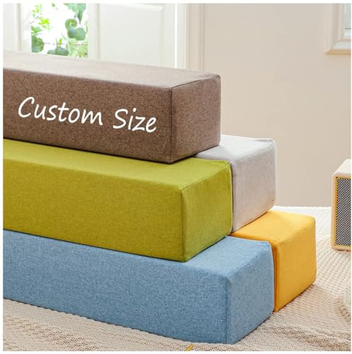 O·Lankeji Maßgeschneiderte Größe Langbett Lückenfüller Weiche Bett Matratzenfüller, Lücke zwischen Matratze und Kopfteil, Ritzenfüller für Matratzen für Einzel/Doppel/Kingsize Betten (Dicke:3 cm)