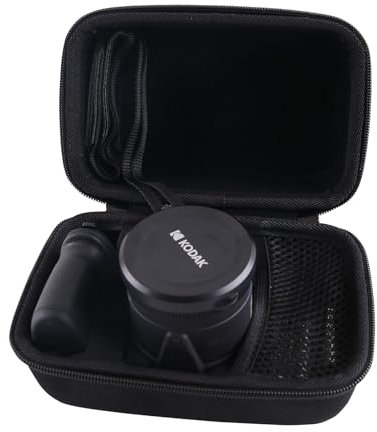WERJIA Hard Carrying Case for KODAK PIXPRO AZ401/AZ405/AZ425/AZ255 Digital Camera, Fits USB Cable and Extra Batteries (Black)