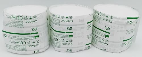 Cellona Synthetic Undercast Padding 6cm x 3mtr - Pack of 3 | Soft and Breathable Cast Padding | Comfortable and Durable