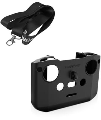 XBERSTAR Custodia protettiva in silicone per telecomando DJI NEO/Mini4Pro, custodia protettiva per DJI RC-N3/RC-N2/RC-N1, accessori per telecomando (nero)