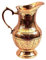 jewellary hub Handcrafted Mughlai Style Designer Brass Jug | Pitcher for Serving Drinking Water 50 Fluid Ounces