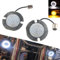 FINMOKAL 3-1/4 Zoll 1157 LED-Blinker vorne hinten, flache Blinkerlichteinsätze, kompatibel mit Harley Touring Electra Glide Road Glide Road King Softail