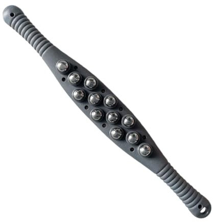 Rouleau de massage pour les jambes, rouleau de massage portatif | Bâton de rouleau de massage des jambes,Barre roulante à poignée humanisée pour mollets, cuisses, abdomen, épaules et dos.