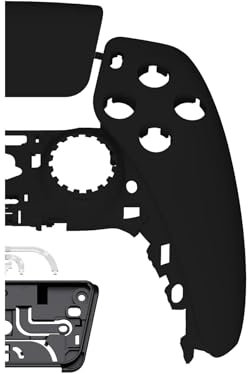 BoBoBn Coque de Remplacement personnalisée for pavé Tactile for Manette PS5 BDM-010/020/030/040/050 - Séries Simples et à Motifs for EXtremeRate(Black)